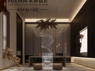 杭州院子500平新中式风格装修案例