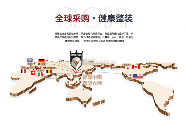 德雕裝飾公司的口碑怎么樣全球采購(gòu)材料