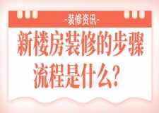 新樓房裝修的步驟流程是什么(裝修詳細流程)