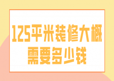 125平米裝修大概需要多少錢