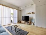 100平的日式风二居室，在极简的基础上，加入温馨质感