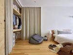 100平的日式风二居室，在极简的基础上，加入温馨质感