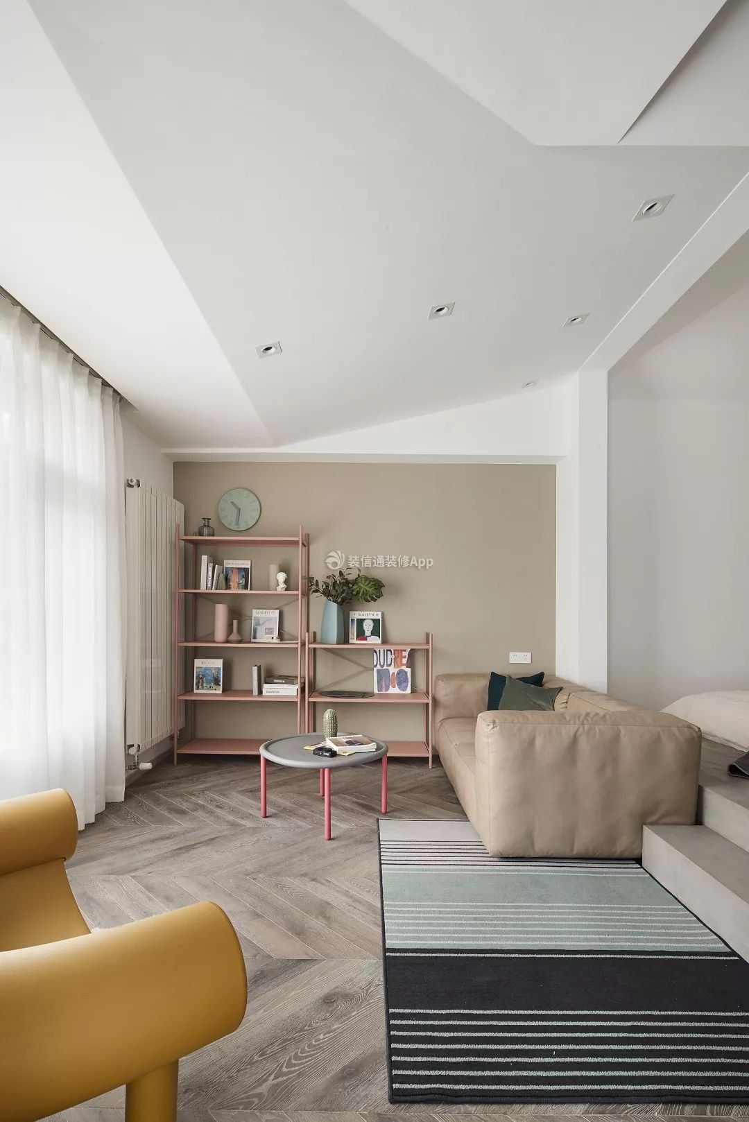 小公寓客厅沙发装饰效果图