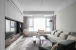 御锦城123㎡意式现代风格三室两厅装修案例
