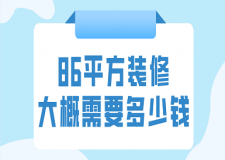86平方裝修大概需要多少錢
