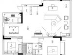 信达·溪岸观邸140㎡北欧风格三室两厅装修案例