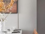 120㎡现代简约，沙发墙方形+圆形挂画，连成一幅好优雅