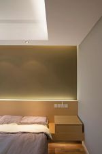 82平的现代简约风小户型二居室，灯光设计好有层次感