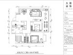 滇池名门99平米现代奶油风装修案例