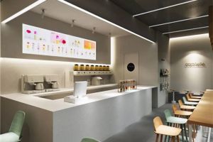深圳奶茶店裝修