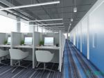 教育培训中心1300平办公室现代风格装修案例