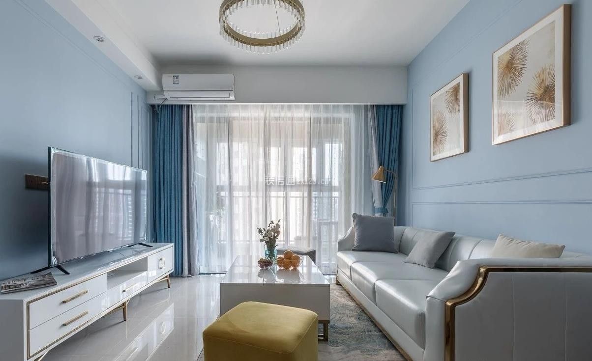 美式客厅装修风格 美式客厅装修效果 美式客厅沙发组合