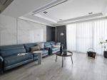 紫薇樾湾府128平现代风格三居室装修案例