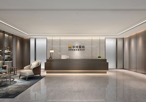 广州办公场所1000平米现代风格装修案例