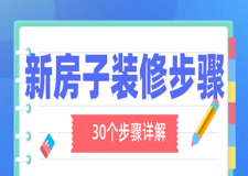 新房子裝修步驟(30個步驟詳解)