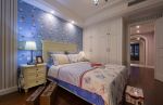 儿童房床头背景墙装饰设计效果图片