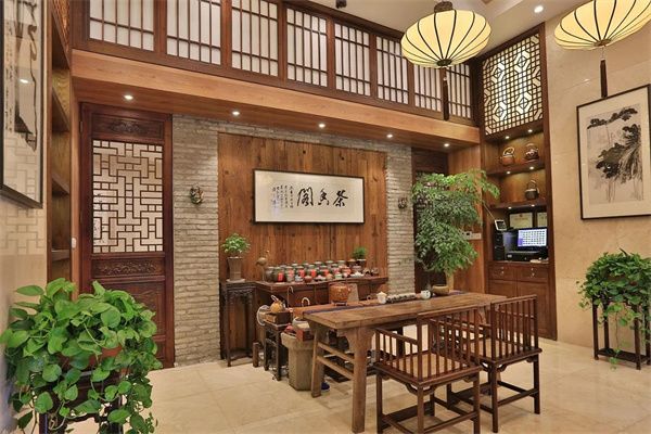 300平茶樓裝修費用之裝修檔次
