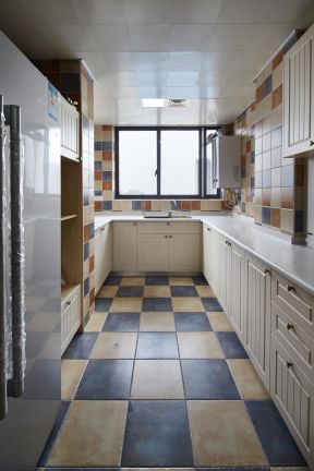 厨房地砖图片 厨房地砖效果图