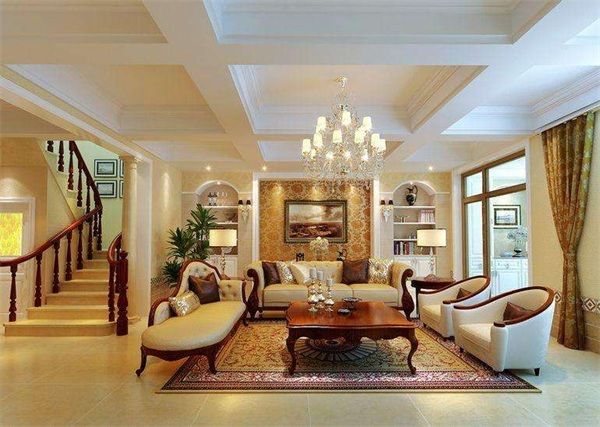 獨(dú)特裝飾142平歐式風(fēng)格裝修案例