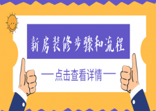 新房裝修步驟和流程(附縮短工期的妙招)