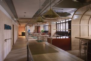 裝飾公司材料展廳布局