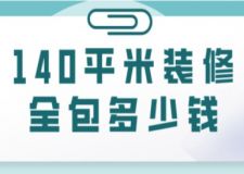 140平米裝修全包多少錢(附費(fèi)用明細(xì))