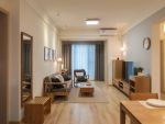 龙湖彩虹郦城日式风格97平米三室两厅装修案例