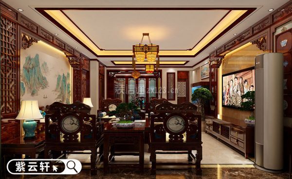 客厅古典中式设计风格