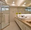 卫生间玻璃淋浴房装修设计图