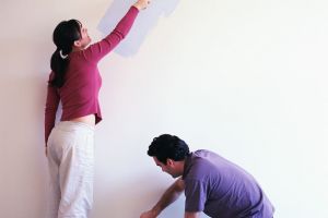 墙面油漆涂刷工序