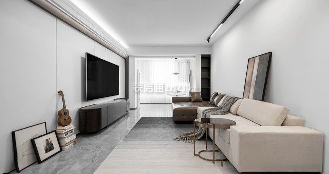 现代客厅风格装修图片 现代客厅装修设计 现代客厅灯具效果图