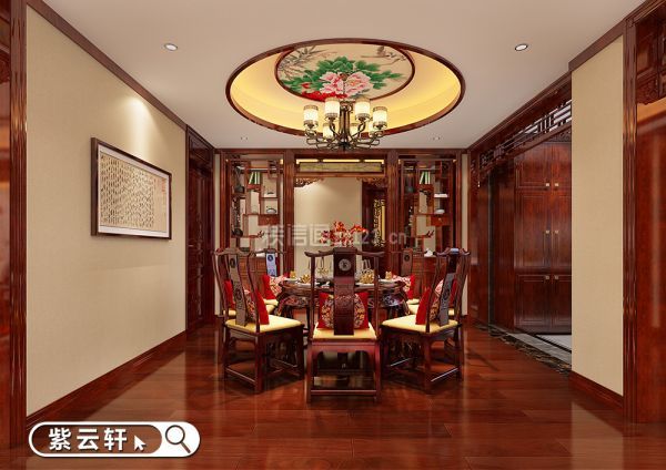 紫云轩中式设计-别墅餐厅装饰装修.jpg