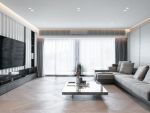 汉阳印象现代轻奢风格140平三居室装修案例