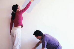 墙刷油漆