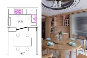 厨房与餐厅隔断设计怎么装修