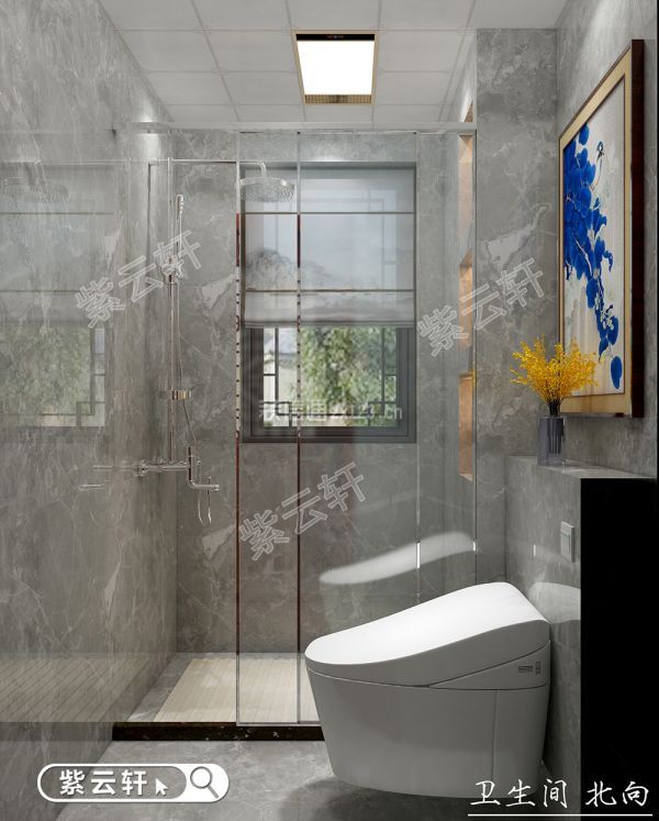 卫浴室传统中式装修风格