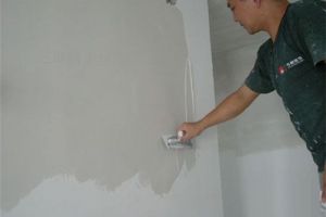 如何自己粉刷旧墙面