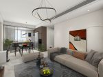 中南●林清月现代风格三居室97平米装修案例