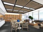杭州办公室2000平中式风格装修设计案例