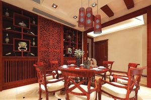 中式餐厅装修风格