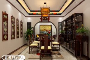 中式简约客厅装修设计