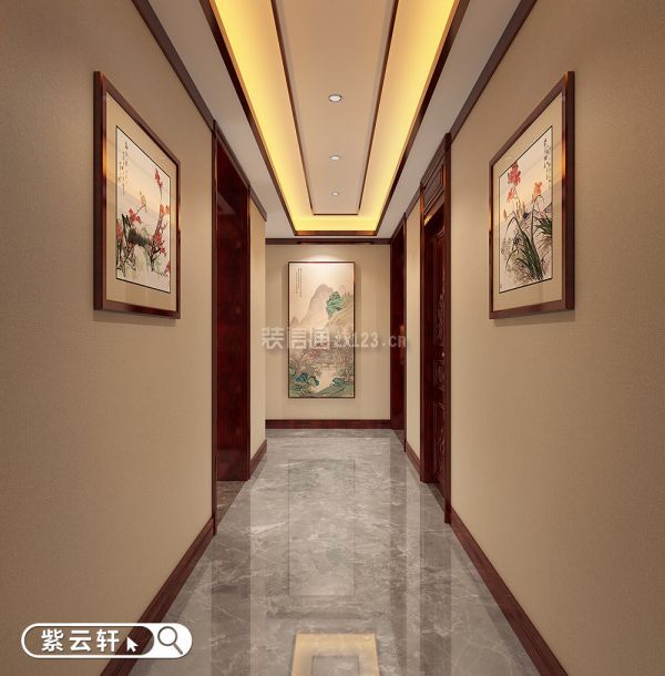紫云轩中式装修设计风格