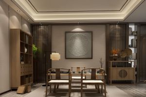 中式茶室设计元素
