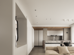 融侨滨江城美域120平米现代简约风格三居室装修案例