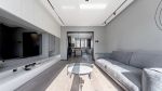 保利珑樾现代风格1230平米三居室装修案例