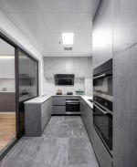 保利·天珺现代风格128平米三居室装修案例