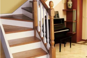实木楼梯扶手安装视频