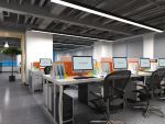 900平米办公室现代风格装修案例
