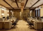 [上海领企设计公司]中式风格办公室怎么装修？有什么特点？