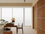 龙光玖誉城135平新中式风格三居室装修案例